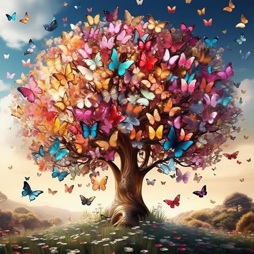 Goodening Diamond Painting Kits, 5D DIY Diamond Painting Kits for Adults, Full Drill Round Diamond Painting, Diamond Art Craft for Home Wall Decor (288) von Goodening