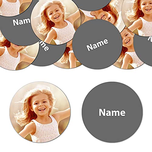 Goodtimes Foto-Konfetti Beidseitig Personalisierbar Foto Name Rund 2,5cm Dekoration für Hochzeit Geburtstag Partys 330 Stück Dunkelgrau Goodtimes Foto-Konfetti Beidseitig Personalisierbar Foto Name Rund 2,5cm Dekoration für Hochzeit Geburtstag Partys 330 Stück Dunkelgrau von Goodtimes