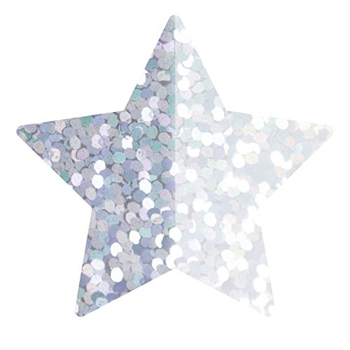 Goodtimes Metallic Konfetti Stern 1,7cm als Party Dekoration für Hochzeit, Geburtstag, 15g Packung, Holo Silber Goodtimes Metallic Konfetti Stern 1,7cm als Party Dekoration für Hochzeit, Geburtstag, 15g Packung, Holo Silber von Goodtimes