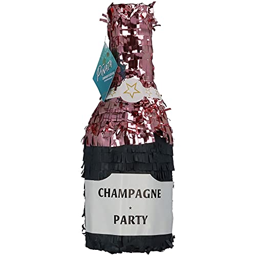 Goodtimes Pinata Champagner Flasche Schwarz 43cm hoch Partyspiel Zum Befüllen mit Süßigkeiten und zerschlagen Als Geschenkidee für Geburtstag Hochzeit Goodtimes Pinata Champagner Flasche Schwarz 43cm hoch Partyspiel Zum Befüllen mit Süßigkeiten und zerschlagen Als Geschenkidee für Geburtstag Hochzeit von Goodtimes