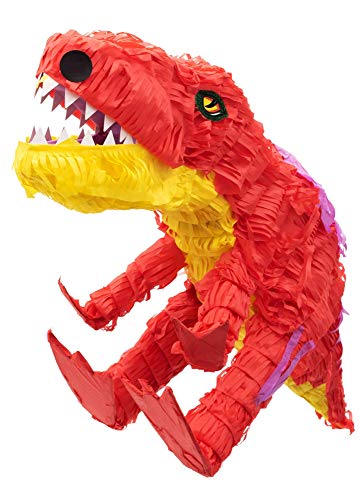 Goodtimes Pinata Dinosaurier 62cm lang Partyspiel Zum Befüllen mit Süßigkeiten und zerschlagen Als Geschenkidee für Geburtstag Hochzeit JGA von Goodtimes