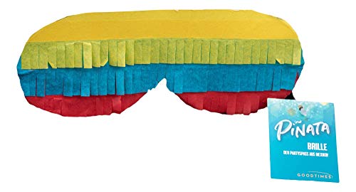 Goodtimes Pinata Zubehör Augenbinde mit Gummiband Bunt für das beliebte Partyspiel Als Geschenkidee für Geburtstag Hochzeit JGA Goodtimes Pinata Zubehör Augenbinde mit Gummiband Bunt für das beliebte Partyspiel Als Geschenkidee für Geburtstag Hochzeit JGA von Goodtimes