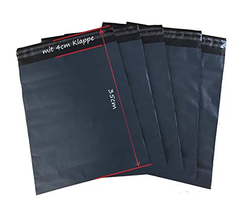 100 St. Folienversandbeutel Versandbeutel Versandtasche 25 x 35 cm schwarz undurchsichtig, Extra Dick 100 St. Folienversandbeutel Versandbeutel Versandtasche 25 x 35 cm schwarz undurchsichtig, Extra Dick von Goodway