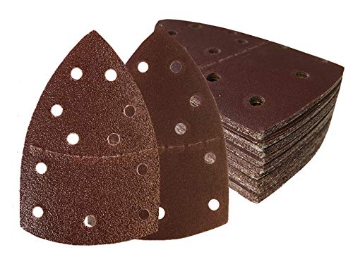 Prio-Schleifdreiecke │ Klett-Schleifblätter │ 50 Stück │ 11-Loch │ 105 x 152 mm │ Korn 40 │ für Multischleifer │ Schleifblätter │ dreieckige Schleifpads │ Schleifpapier Prio-Schleifdreiecke │ Klett-Schleifblätter │ 50 Stück │ 11-Loch │ 105 x 152 mm │ Korn 40 │ für Multischleifer │ Schleifblätter │ dreieckige Schleifpads │ Schleifpapier von Goodway