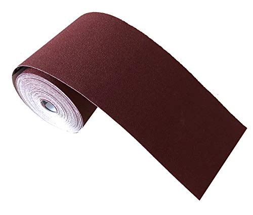 Goodway Schleifpapier Rolle │ 115 mm x 10 m │ Korn 60 │ Aluminiumoxid Schleifpapier für grobe Schleifarbeiten Goodway Schleifpapier Rolle │ 115 mm x 10 m │ Korn 60 │ Aluminiumoxid Schleifpapier für grobe Schleifarbeiten von Goodway