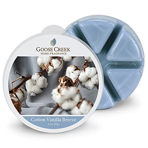 Goose Creek Candle® Cotton Vanilla Breeze Wachsmelt 59g von Goose Creek