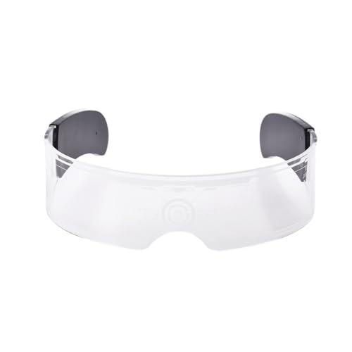 Goowafur Glow Glasses - Partybrille | Originelle Fotoaccessoires Für Halloween Party Karneval Konzert Familienfeier Festival Festlichkeit von Goowafur