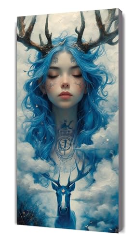 Diamond Painting Frau Diamant Painting Bilder für Erwachsene, 5D DIY Fee Diamanten Malerei Kunst Kristall Stickerei Kreuzstich Zubehör Basteln Mädchen Geschenke, Wand Deko Wohnzimmer 180x90cm G-877 Diamond Painting Frau Diamant Painting Bilder für Erwachsene, 5D DIY Fee Diamanten Malerei Kunst Kristall Stickerei Kreuzstich Zubehör Basteln Mädchen Geschenke, Wand Deko Wohnzimmer 180x90cm G-877 von Gooxehuu