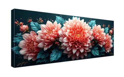 Diamond Painting Set für Erwachsene, 5D Diamant Painting Bilder Kinder Rosa Blumenstrauß Diamond Painting XXL 70x30cm Voll Diamant Crystal Art Basteln Erwachsene,, Geschenk Zuhause Wanddekoration G142 Diamond Painting Set für Erwachsene, 5D Diamant Painting Bilder Kinder Rosa Blumenstrauß Diamond Painting XXL 70x30cm Voll Diamant Crystal Art Basteln Erwachsene,, Geschenk Zuhause Wanddekoration G142 von Gooxehuu