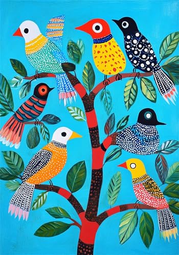 Malen Nach Zahlen Erwachsen Vogel Malen Nach Zahlen Kinder Kits mit Pinseln und Acrylfarben, DIY Handgemalt Baum Paint by Numbers Adult, Kreativ Set für Erwachsene Home Deko Geschenk 40x50 cm X-6584 Malen Nach Zahlen Erwachsen Vogel Malen Nach Zahlen Kinder Kits mit Pinseln und Acrylfarben, DIY Handgemalt Baum Paint by Numbers Adult, Kreativ Set für Erwachsene Home Deko Geschenk 40x50 cm X-6584 von Gooxehuu