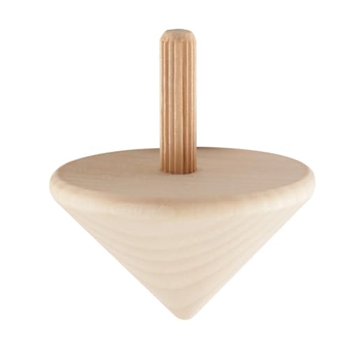 Gorise 10 Stück Holzkreisel, unlackierte Holzkreisel zum Basteln und Dekorieren Gorise 10 Stück Holzkreisel, unlackierte Holzkreisel zum Basteln und Dekorieren von Gorise