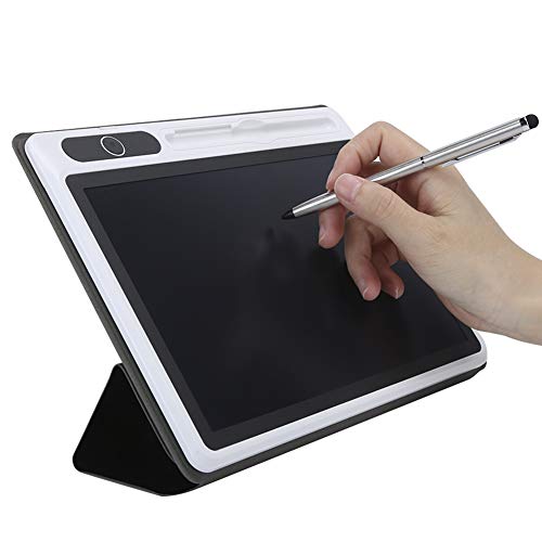 10-Zoll-LCD-Tablet-Zeichenblock für elektronische Notizblöcke Business Supplies High-Tech-Laminiertechnologie für Studien- und(Black (with Leather case)) von Goshyda