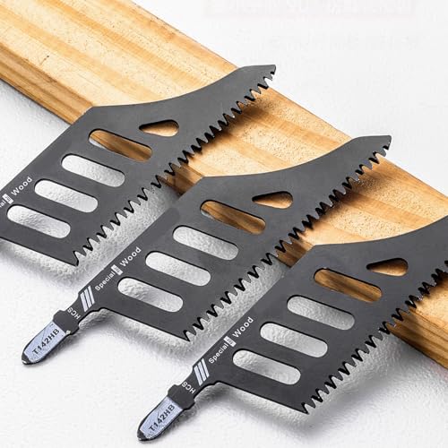 Goshyda 5 PCs Flush Schneidesäge, HCS Unregelmäßige Kurvensägen mit 3 -Seiten -Zähnen, Ergonomischem Griff, Zum Schneiden von Trockenbauwall -Metall -Wandbrettlampen -Plastikplastik von Goshyda