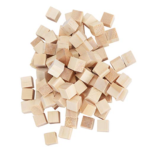 Holzblöcke, DIY -Projekte Unvollendete Würfel 0,4in Naturholzfarbe 100pcs/Pack für Kunsthandwerk Holzblöcke, DIY -Projekte Unvollendete Würfel 0,4in Naturholzfarbe 100pcs/Pack für Kunsthandwerk von Goshyda