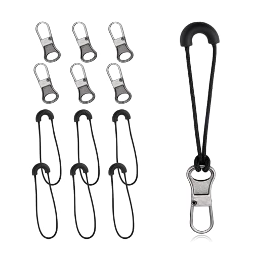 12stk Ersatz Reißverschluss, Reißverschlusskopf und Reißverschlusskordelverlängerungs Set Reparaturgriff Reparaturfixierer Reißverschlusslasche für Gepäck Rucksäcke Jacken Handtaschen 12stk Ersatz Reißverschluss, Reißverschlusskopf und Reißverschlusskordelverlängerungs Set Reparaturgriff Reparaturfixierer Reißverschlusslasche für Gepäck Rucksäcke Jacken Handtaschen von Gosknor