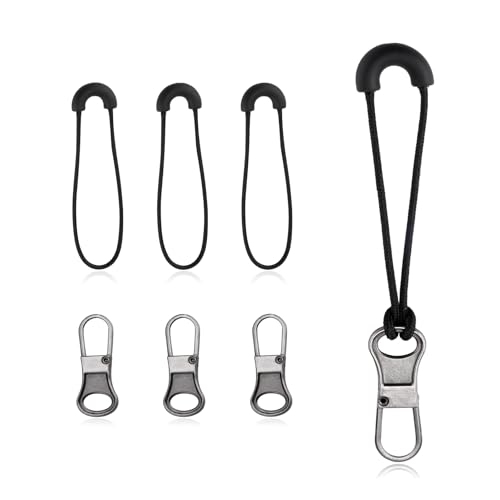 6stk Ersatz Reißverschluss, Reißverschlusskopf und Reißverschlusskordelverlängerungs Set Reparaturgriff Reparaturfixierer Reißverschlusslasche für Gepäck Rucksäcke Jacken Handtaschen 6stk Ersatz Reißverschluss, Reißverschlusskopf und Reißverschlusskordelverlängerungs Set Reparaturgriff Reparaturfixierer Reißverschlusslasche für Gepäck Rucksäcke Jacken Handtaschen von Gosknor