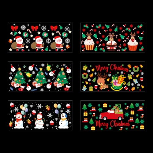6stk Weihnachtsaufkleber für Tassenverpackungen, DTF Becherverpackung mit Weihnachtsmotiv Wasserfeste Rub on Transferaufkleber Aufkleber für Glastassen zum Basteln Von Fröhlichen Weihnachten 6stk Weihnachtsaufkleber für Tassenverpackungen, DTF Becherverpackung mit Weihnachtsmotiv Wasserfeste Rub on Transferaufkleber Aufkleber für Glastassen zum Basteln Von Fröhlichen Weihnachten von Gosknor