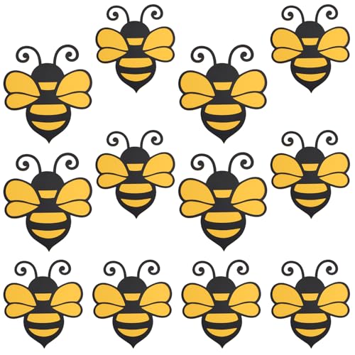 Gosknor 12stk 3D-Bienenaufkleber, 2 Größen Honigbienen-Party-Wanddekoration Fensteraufkleber Ornamente Hummel-3D-Aufkleber Abziehbilder Partygeschenke Dekorationen Bastelarbeiten Home-Office-Partys Gosknor 12stk 3D-Bienenaufkleber, 2 Größen Honigbienen-Party-Wanddekoration Fensteraufkleber Ornamente Hummel-3D-Aufkleber Abziehbilder Partygeschenke Dekorationen Bastelarbeiten Home-Office-Partys von Gosknor