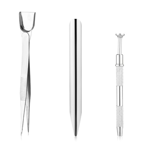 Gosknor 3stk Set mit Werkzeugen zur Schmuckherstellung und Kuchendekoration, Inklusive 4-Krallen-Schmuckaufhebewerkzeug Perlenschaufel und Pinzette mit Schaufel für Präzise Handhabung von Perlen Gosknor 3stk Set mit Werkzeugen zur Schmuckherstellung und Kuchendekoration, Inklusive 4-Krallen-Schmuckaufhebewerkzeug Perlenschaufel und Pinzette mit Schaufel für Präzise Handhabung von Perlen von Gosknor