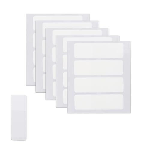 Gosknor 500 St Haftetiketten für Register, 3,9 x 1,2 cm Beschreibbare Leere Aktenregister Haftetiketten Unterschriften Aufkleber Nachrichtennotizen für Dokumente Notizbücher Schulbedarf Gosknor 500 St Haftetiketten für Register, 3,9 x 1,2 cm Beschreibbare Leere Aktenregister Haftetiketten Unterschriften Aufkleber Nachrichtennotizen für Dokumente Notizbücher Schulbedarf von Gosknor