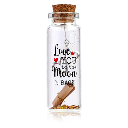 Valentinstagsgeschenke, Valentinstagsgeschenk für Sie Romantische Jubiläumsgeschenke Glasgefäß Süße Geschenke für Sie Liebesgeschenk Hochzeitsgeschenk Valentinstagsgeschenk (Herzstil) von Gosknor