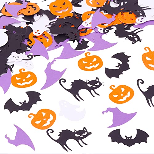 100 Stück Halloween Fledermaus Geist Papier Konfetti Kürbis Hexenhut Fledermaus Schwarze Katze Tisch Konfetti für Halloween Themen Geburtstag Babyparty Gruselige Fledermaus Geister Party Dekorationen 100 Stück Halloween Fledermaus Geist Papier Konfetti Kürbis Hexenhut Fledermaus Schwarze Katze Tisch Konfetti für Halloween Themen Geburtstag Babyparty Gruselige Fledermaus Geister Party Dekorationen von GotGala