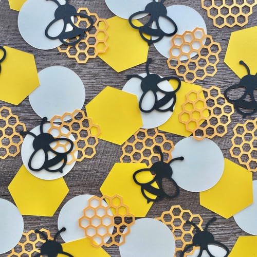 100 Stück Happy Bee Day Konfetti Tischdekoration Partyzubehör Biene Gold Schwarz Biene Kreis Buntes Konfetti Bienenthema Party Babyparty Geburtstag Tischdekoration 100 Stück Happy Bee Day Konfetti Tischdekoration Partyzubehör Biene Gold Schwarz Biene Kreis Buntes Konfetti Bienenthema Party Babyparty Geburtstag Tischdekoration von GotGala