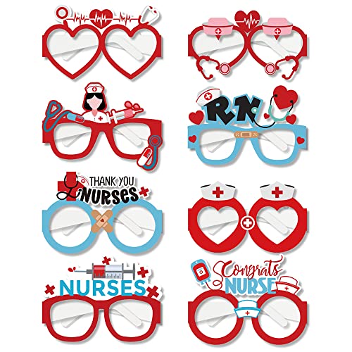 8 Stücke nerven Brille Krankenschwester Abschlussfeier Dekorationen RN Glückwunsch graduierte Brille für Krankenschwester 2025 Abschluss Pflege Festival Party Dekorationen Foto Requisite Vorräte 8 Stücke nerven Brille Krankenschwester Abschlussfeier Dekorationen RN Glückwunsch graduierte Brille für Krankenschwester 2025 Abschluss Pflege Festival Party Dekorationen Foto Requisite Vorräte von GotGala