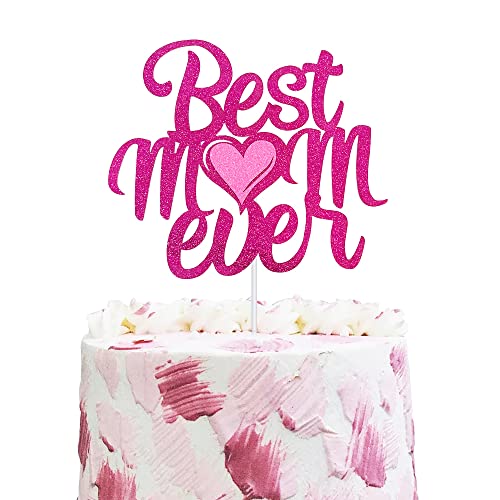 Best Mom Ever Zeiten Toper Happy Muttertag alles Gute zum Geburtstag Mama Cake Topper Happy Mütter Geburtstagsfeierdekorationen von GotGala