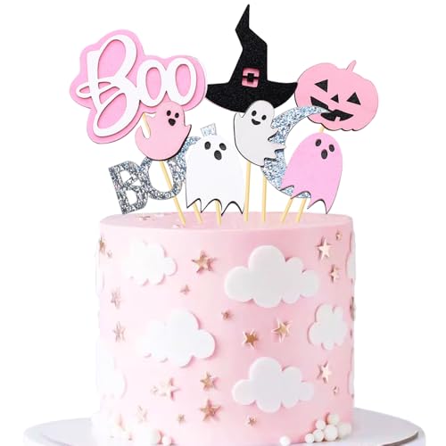 GotGala Cupcake-Topper mit niedlichem Kürbis-Geist, Boo Spinnennetz, für Halloween, Babyparty, Geburtstagsparty, 7 Stück GotGala Cupcake-Topper mit niedlichem Kürbis-Geist, Boo Spinnennetz, für Halloween, Babyparty, Geburtstagsparty, 7 Stück von GotGala
