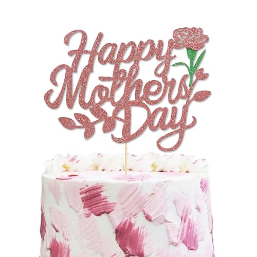 Kuchenaufsatz „Alles Gute zum Muttertag, alles Gute zum Geburtstag, Mama“, Party-Dekoration zum Muttertag Kuchenaufsatz „Alles Gute zum Muttertag, alles Gute zum Geburtstag, Mama“, Party-Dekoration zum Muttertag von GotGala