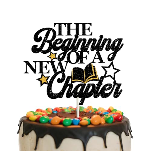The Beginning of A New Chapter Kuchen -Toper -Abschlussbuch Kuchen -Toper -Abschiedskuchen -Picks für 2025 Abschluss Engagement Babyparty New Home Job Change Party Dekorationen The Beginning of A New Chapter Kuchen -Toper -Abschlussbuch Kuchen -Toper -Abschiedskuchen -Picks für 2025 Abschluss Engagement Babyparty New Home Job Change Party Dekorationen von GotGala