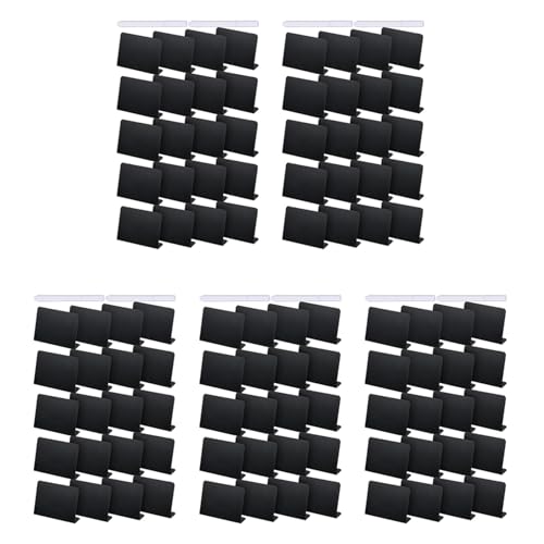Goufride 100 StüCk 4 X 3 Mini-Tafel-Tisch-Zelt-Zeichen-Tafel-Buffet-Tags Lebensmitteletikett für Party-Tischtafel- Goufride 100 StüCk 4 X 3 Mini-Tafel-Tisch-Zelt-Zeichen-Tafel-Buffet-Tags Lebensmitteletikett für Party-Tischtafel- von Goufride