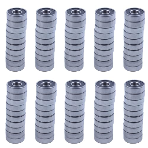 Goufride 100Pcs 6000RS Geschirmte Rillenkugellager 10mmx26mmx8mm Goufride 100Pcs 6000RS Geschirmte Rillenkugellager 10mmx26mmx8mm von Goufride