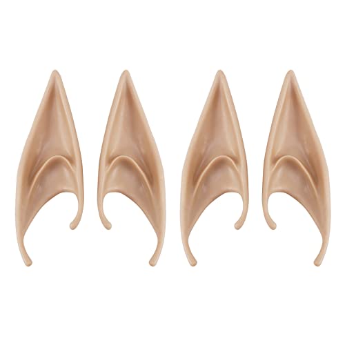 Goufride 2 Paar Pvc Fee Elfe Gefaelschte Elfen Ohren Halloween Maske Neue Party Maske Beaengstigend Halloween Dekoration Prothese und Ohren mit Weichen Spitzen Langer Goufride 2 Paar Pvc Fee Elfe Gefaelschte Elfen Ohren Halloween Maske Neue Party Maske Beaengstigend Halloween Dekoration Prothese und Ohren mit Weichen Spitzen Langer von Goufride