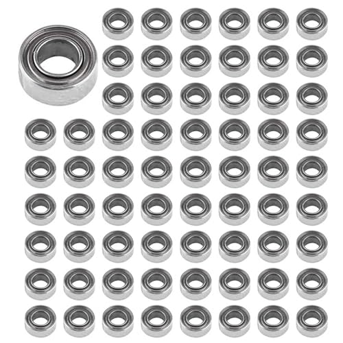 Goufride 200 Stücke MR63ZZ 3X6X2mm Rillen Lager Miniatur Lager Goufride 200 Stücke MR63ZZ 3X6X2mm Rillen Lager Miniatur Lager von Goufride