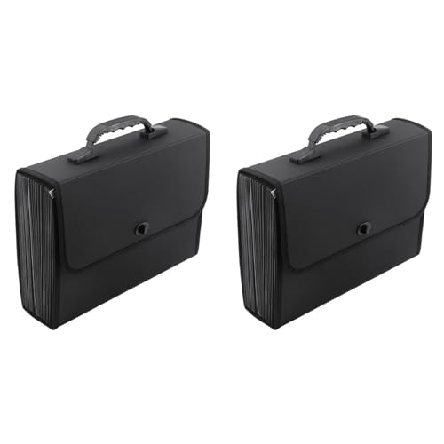 Goufride 2X 26 Gitter Tragbare Organ Tasche A4 Mehr Schichtiger Ordner für BüRo SchüLer mit Test Papier Halter mit GroßEr KapazitäT Goufride 2X 26 Gitter Tragbare Organ Tasche A4 Mehr Schichtiger Ordner für BüRo SchüLer mit Test Papier Halter mit GroßEr KapazitäT von Goufride