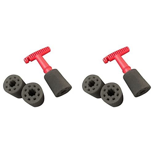 Goufride 2X Auto Waschanlage Eingebettete Reifen Schraube Bürste Rad Mutter Rad Reinigung Werkzeuge mit 6 Zusätzlichen Schwämmen Goufride 2X Auto Waschanlage Eingebettete Reifen Schraube Bürste Rad Mutter Rad Reinigung Werkzeuge mit 6 Zusätzlichen Schwämmen von Goufride
