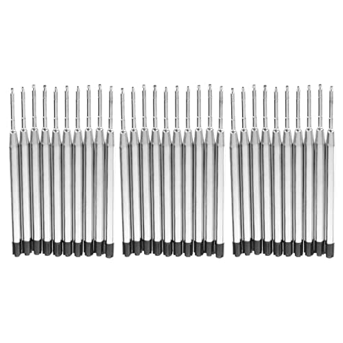 Goufride 30 x Schwarz Kugelschreiber Tintennachfuellungen Mine Medium fuer Stil Goufride 30 x Schwarz Kugelschreiber Tintennachfuellungen Mine Medium fuer Stil von Goufride