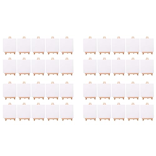 Goufride 40 Set Künstler Mini Leinwand Set Malerei DIY Zeichnung Kleiner Tisch Staffelei Geschenk Goufride 40 Set Künstler Mini Leinwand Set Malerei DIY Zeichnung Kleiner Tisch Staffelei Geschenk von Goufride