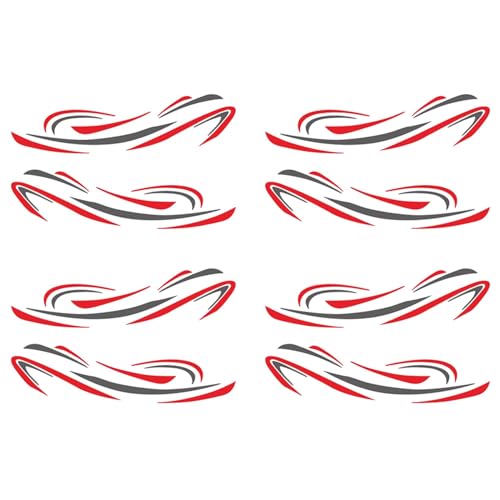 Goufride 4X Wohnmobil Wohnmobil Universal Body Sticker DIY Streifen Bild Aufkleber Aufkleber Dekoration für Wohnwagen Anhänger Goufride 4X Wohnmobil Wohnmobil Universal Body Sticker DIY Streifen Bild Aufkleber Aufkleber Dekoration für Wohnwagen Anhänger von Goufride