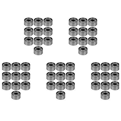 Goufride 50 StÜCke Miniatur Gummi Versiegelt Metall Geschirmt Metrische Radial Lager Modell: 692 ZZ 2X6X3 MM Goufride 50 StÜCke Miniatur Gummi Versiegelt Metall Geschirmt Metrische Radial Lager Modell: 692 ZZ 2X6X3 MM von Goufride
