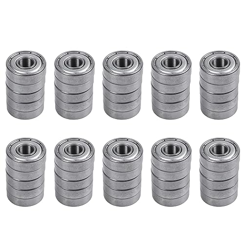Goufride 607Z 7 x 19 x 6mm Doppelt Geschirmte Rillenkugellager 50 Stk Goufride 607Z 7 x 19 x 6mm Doppelt Geschirmte Rillenkugellager 50 Stk von Goufride
