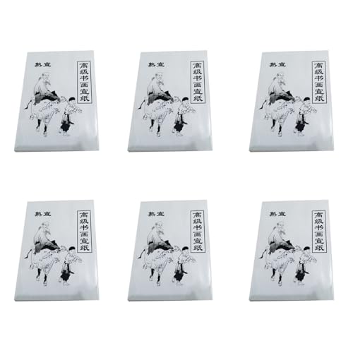 Goufride 6X 30 Blatt Weißes Malpapier Papier Reispapier Chinesische Malerei und Kalligraphie 36cm X 25cm Goufride 6X 30 Blatt Weißes Malpapier Papier Reispapier Chinesische Malerei und Kalligraphie 36cm X 25cm von Goufride
