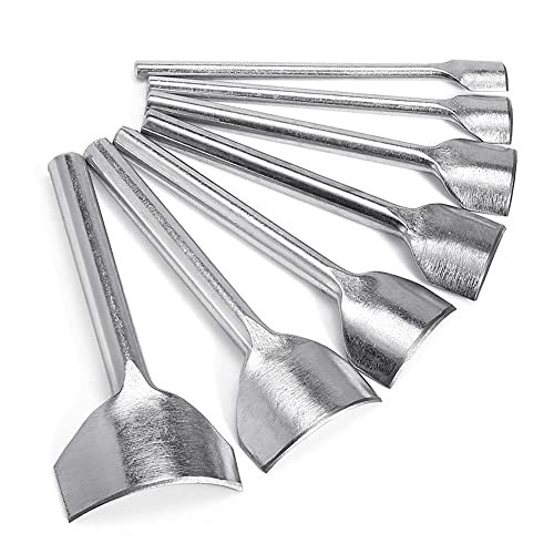 Goufride 7 StüCk BogenföRmiger Lederhandwerk Stanzen 1/4 Runder Leder Cutter Stanzen für Basteln Gurt GüRtel, Brieftasche und Tasche, 10-40 Mm von Goufride