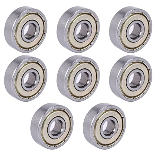 Goufride 8X 626Z Doppelt Abgedichtete Lager 6X19X6mm Kohlen Stoff Stahl Silber Goufride 8X 626Z Doppelt Abgedichtete Lager 6X19X6mm Kohlen Stoff Stahl Silber von Goufride