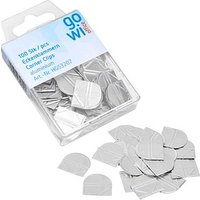 100 Gowi Eckenklammern aluminium  1,9 x 1,8 cm von Gowi
