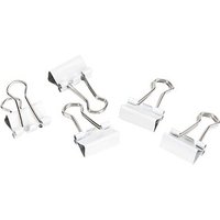 12 Gowi Foldbackklammern weiß 1,5 cm von Gowi