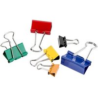 24 Gowi Foldbackklammern farbsortiert von Gowi