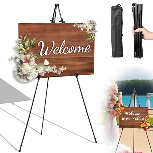 Staffelei Stand Einstellbare Easy Folding Art Poster Metall Stand Höhenverstellbares Staffelei Set Kappbar Stativ Staffelei Hochzeit,für Hochzeit,Malerei,Show Staffelei Stand Einstellbare Easy Folding Art Poster Metall Stand Höhenverstellbares Staffelei Set Kappbar Stativ Staffelei Hochzeit,für Hochzeit,Malerei,Show von Gowkeey